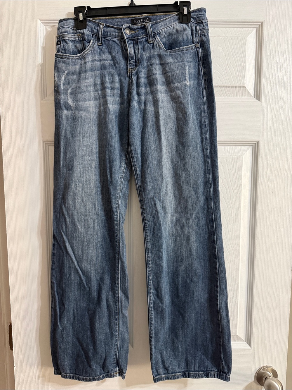 Judy Blue Light Indigo Wide Leg Jeans